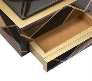 Morici Collection Italy Handmade Çekmeceli Puro Küllük - Tellux Collection- Vulcano