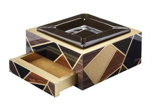 Morici Collection Italy Handmade Çekmeceli Puro Küllük - Tellux Collection- Vulcano