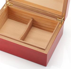 Morici Collection Italy Handmade Humidor Puro Kutusu - Roma Collection- Orange- 50s