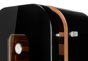 Morici Collection Italy Handmade Puro Dolabı Cabinet - Opera Collection- Lacquered Black