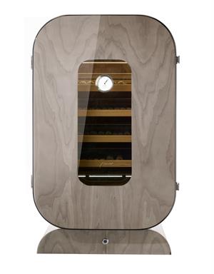 Morici Collection Italy Handmade Puro Dolabı Cabinet - Opera Collection- Grey Veined