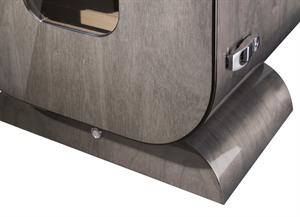 Morici Collection Italy Handmade Puro Dolabı Cabinet - Opera Collection- Grey Veined