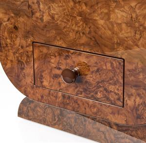 Morici Collection Italy Handmade Puro Dolabı Cabinet - Opera Collection- Walnut