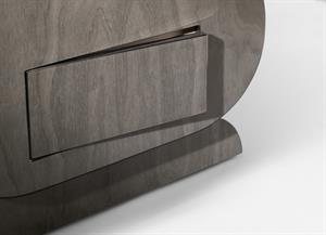 Morici Collection Italy Handmade Puro Dolabı Cabinet - Opera Collection- Grey Veined