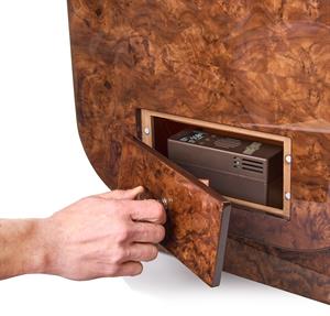 Morici Collection Italy Handmade Puro Dolabı Cabinet - Opera Collection- Walnut