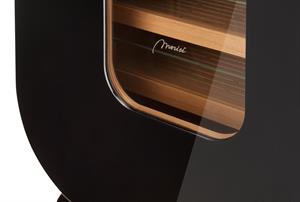 Morici Collection Italy Handmade Puro Dolabı Cabinet - Opera Collection- Lacquered Black