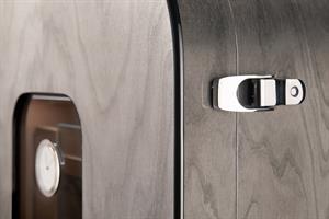 Morici Collection Italy Handmade Puro Dolabı Cabinet - Opera Collection- Grey Veined