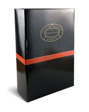 Partagas Büyük Porselen Puro Küllüğü Siyah 2li