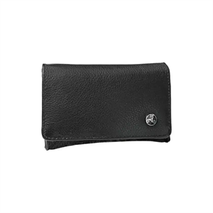 Rattray's Black Knight Tobacco Pouch 2 Siyah Deri Pipo Tütün Kesesi