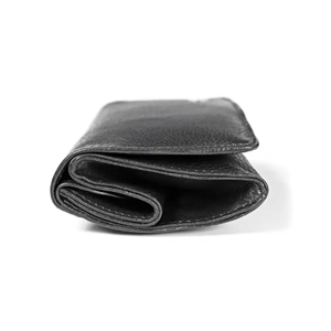 Rattrays Black Knight Tobacco Pouch 2 Siyah Deri Pipo Tütün Kesesi