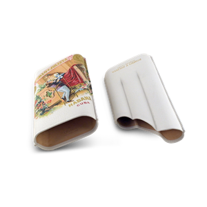 Romeo y Julieta Gerçek Deri Puro Kılıfı Üçlü 60 Ring - Beyaz