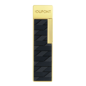 S.T. Dupont Monogram 1872 Twiggy Black Çakmak 30079
