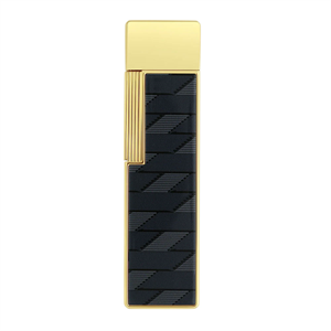 S.T. Dupont Monogram 1872 Twiggy Black Çakmak 30079