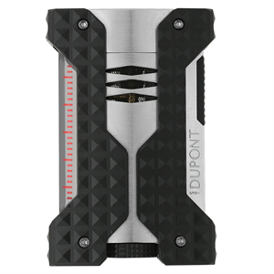 S.T. Dupont Defi Windproof Jet Black/Chrome Çakmak 21324