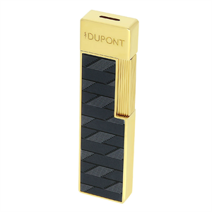 S.T. Dupont Monogram 1872 Twiggy Black Çakmak 30079