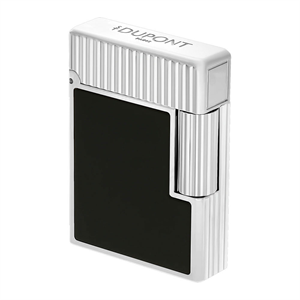 S.T. Dupont Ligne 1 Çakmak Black Silver 14121