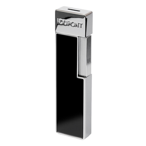 S.T. Dupont Twiggy Silver & Siyah Lacquer Çakmak 30111