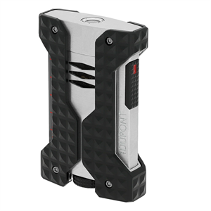 S.T. Dupont Defi Windproof Jet Black/Chrome Çakmak 21324
