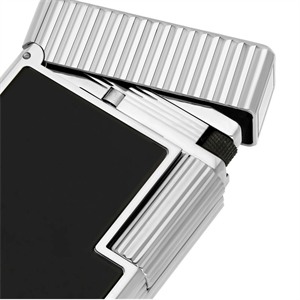 S.T. Dupont Ligne 1 Çakmak Black Silver 14121
