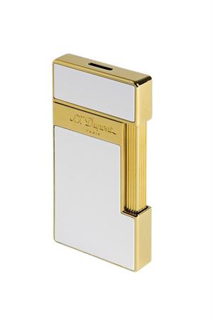 St Dupont Slimmy Shiny White Lacquer Çakmak 28004