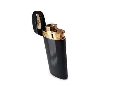 Windmill Tek Torch Siyah Gold Puro Çakmağı(Outlet)