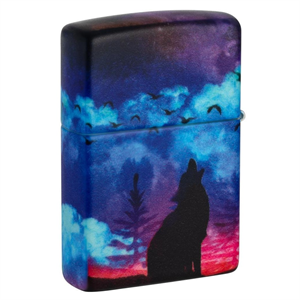 Zippo Colorfull Wolf Design Çakmak
