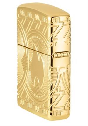 Zippo Currency High Polish Gold Plate Çakmak