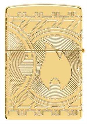 Zippo Currency High Polish Gold Plate Çakmak