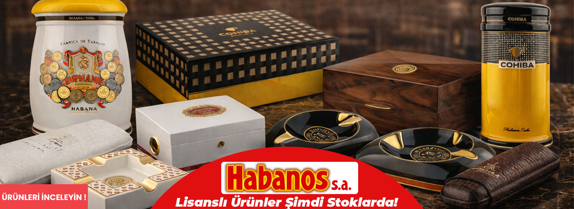 Habanos s.a. Lisanslı Puro Aksesuarları.