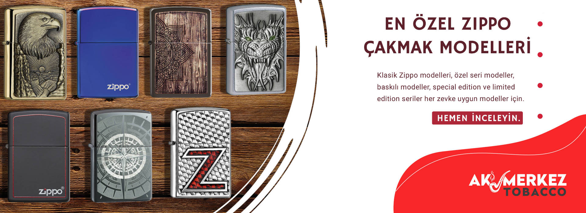 Zippo Çakmaklar