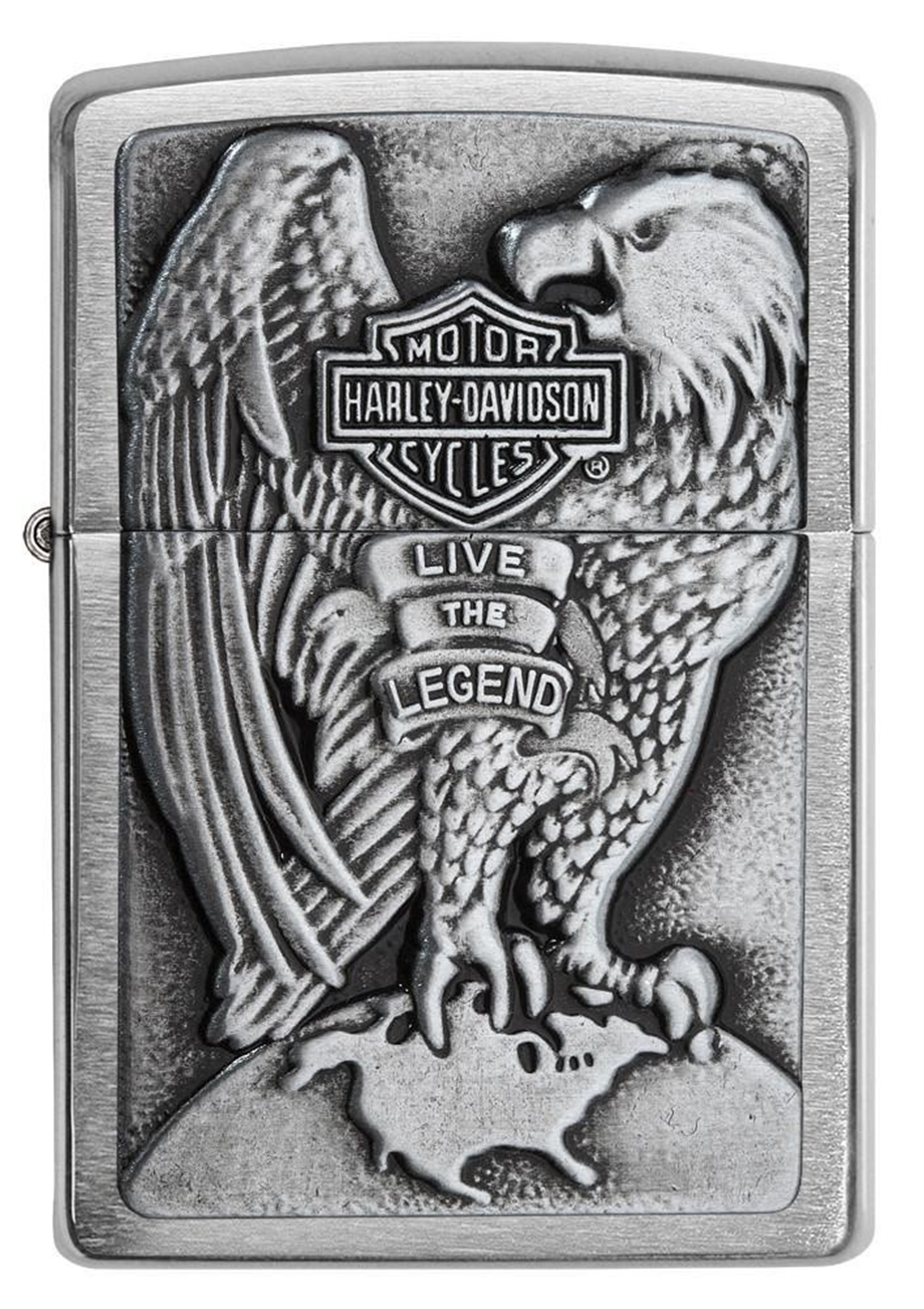 Zippo Harley-Davidson Live The Legend Çakmak - ZİPPO - Zippo 3D
