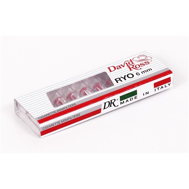 David Ross Sigara Ağızlığı 6mm Slim Kullan-at 1 paket (10 adet)