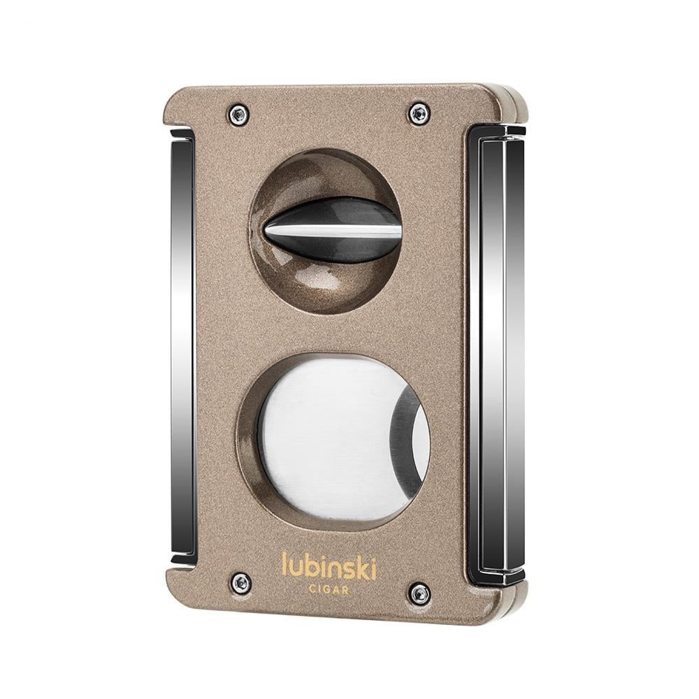 Lubinski Sehpalı-Delicili Premium Puro Kesici Lazer Bıçak Double Cutter Kahve(60Ring)