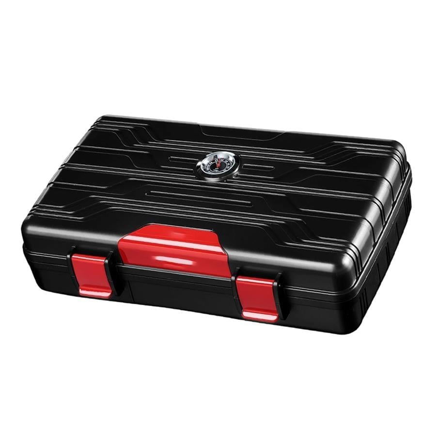 Lubinski Seyahat Tipi Puro Kutusu Humidor Siyah(10Cigar)