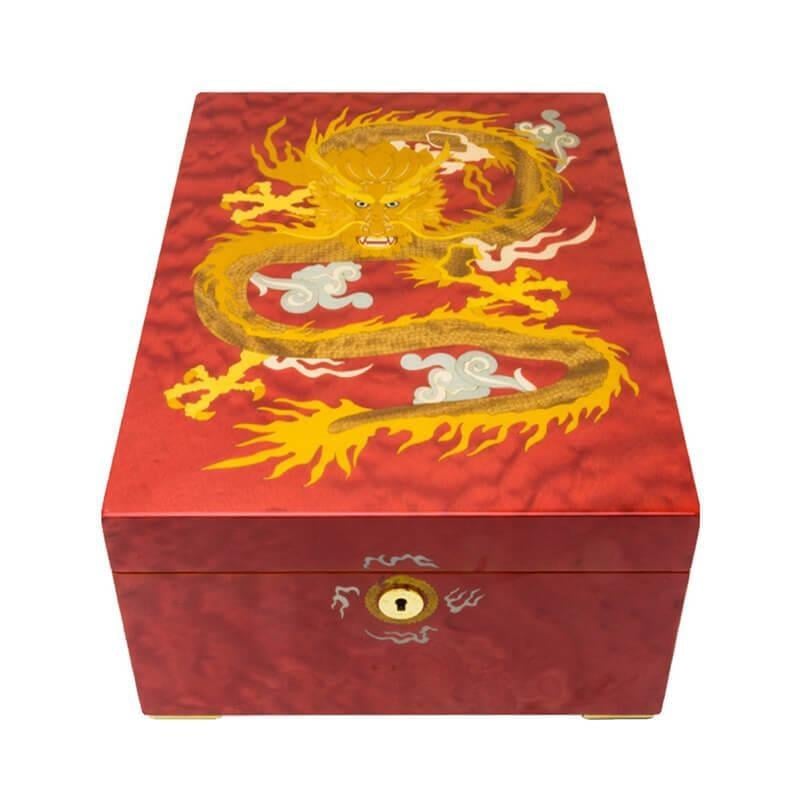 Lubinski Special Edt. Red Dragon Claw Humidor Puro Kutusu 110s