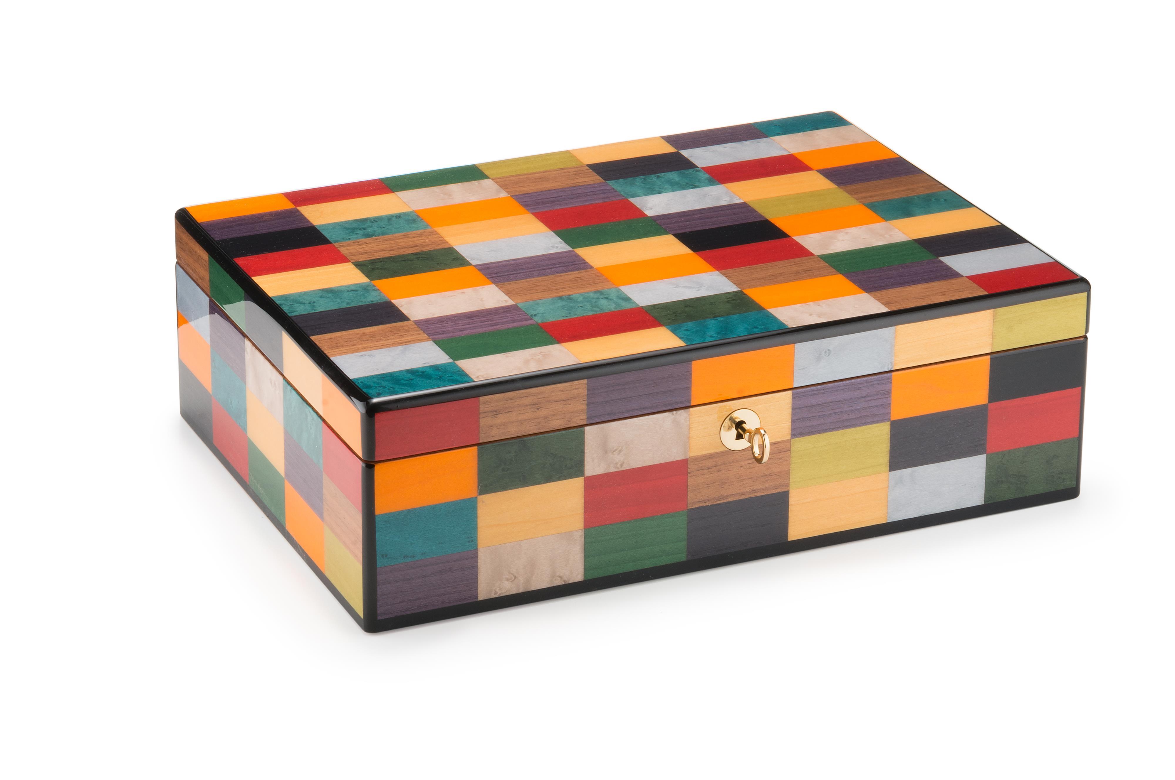 Morici Collection Italy Handmade Humidor Puro Kutusu - Venezia Collection- Rialto