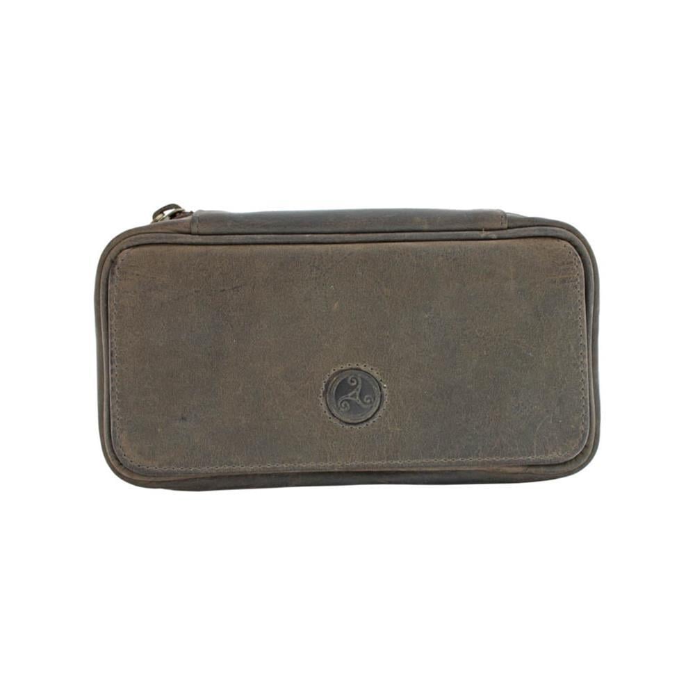Rattray's Peat Pipe Bag 1 Kahve Deri Pipo Çantası