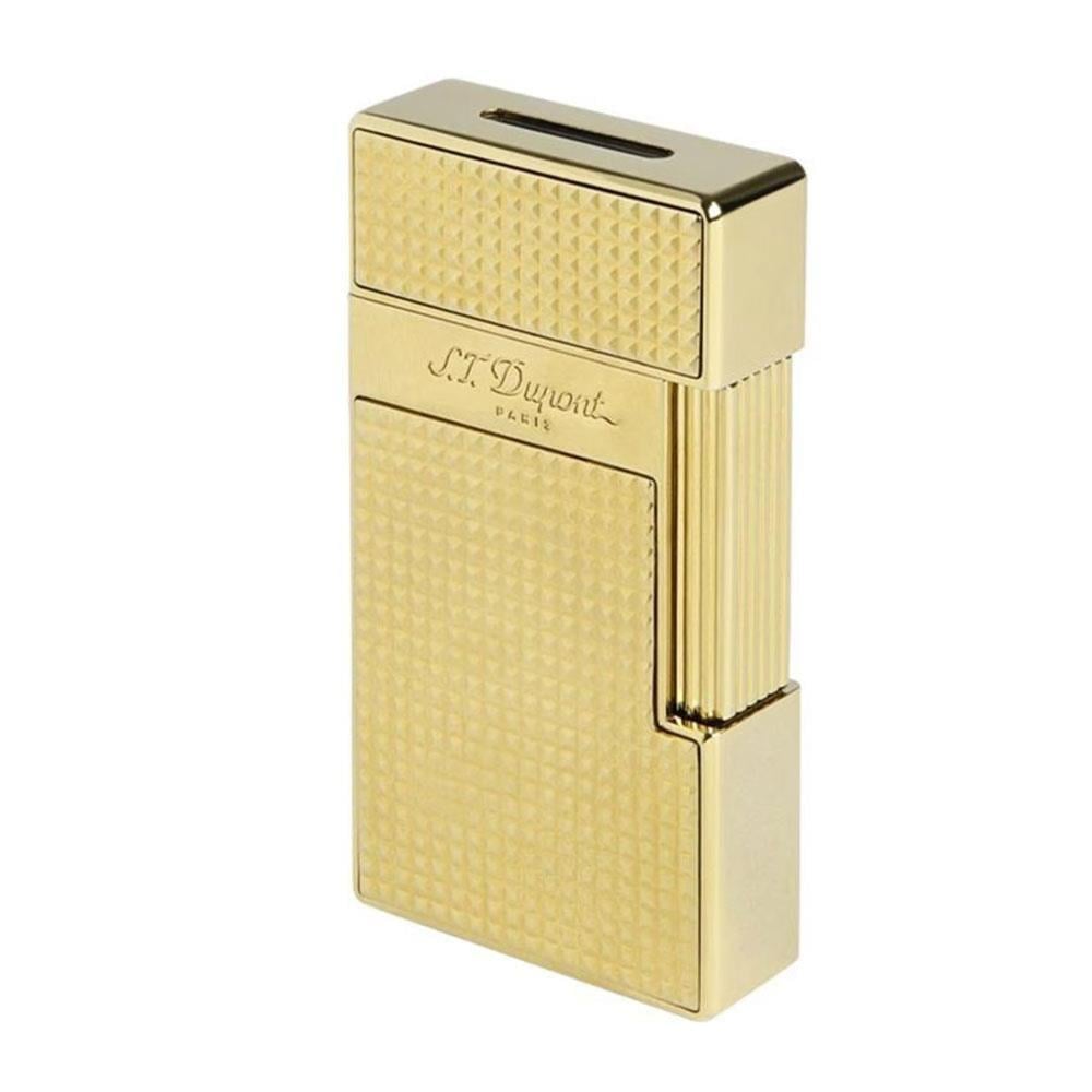S.T. Dupont BQ Big D Golden Diamond Head Çakmak 25009