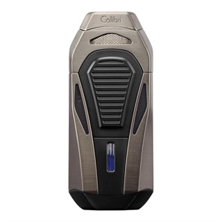 Colibri Boss Gunmetal Üç Torch Makaslı Puro Çakmağı