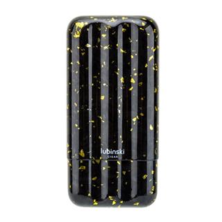 Lubinski CarbonFiber Puro Kılıfı Siyah-Sarı 3lü (60Ring)