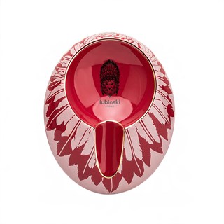 Lubinski New Design Oval Tekli Seramik Puro Küllüğü Kırmızı