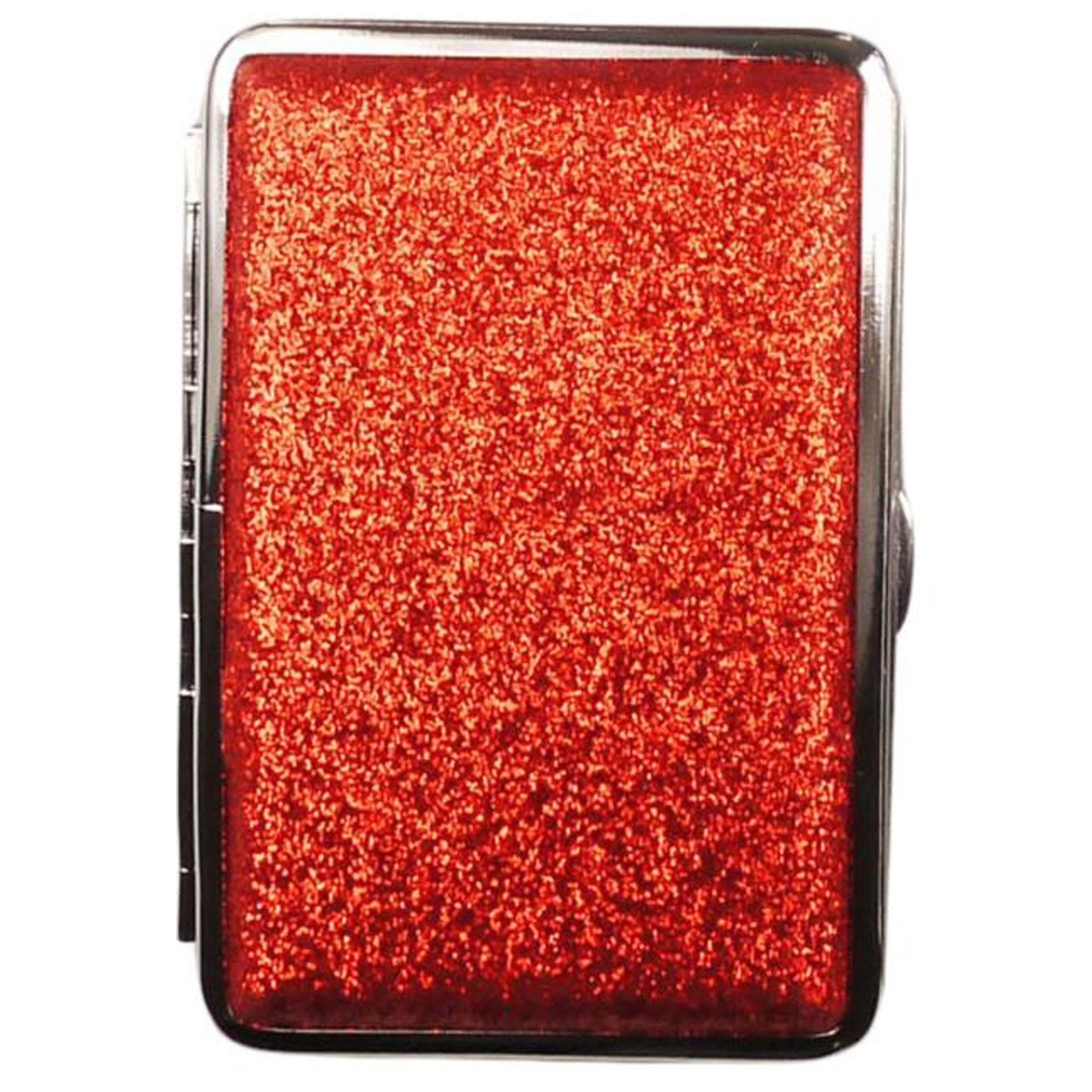 Angelo Parıltılı Slim/Slender Kısa Sigara Tabakası 14lü (Kırmızı)