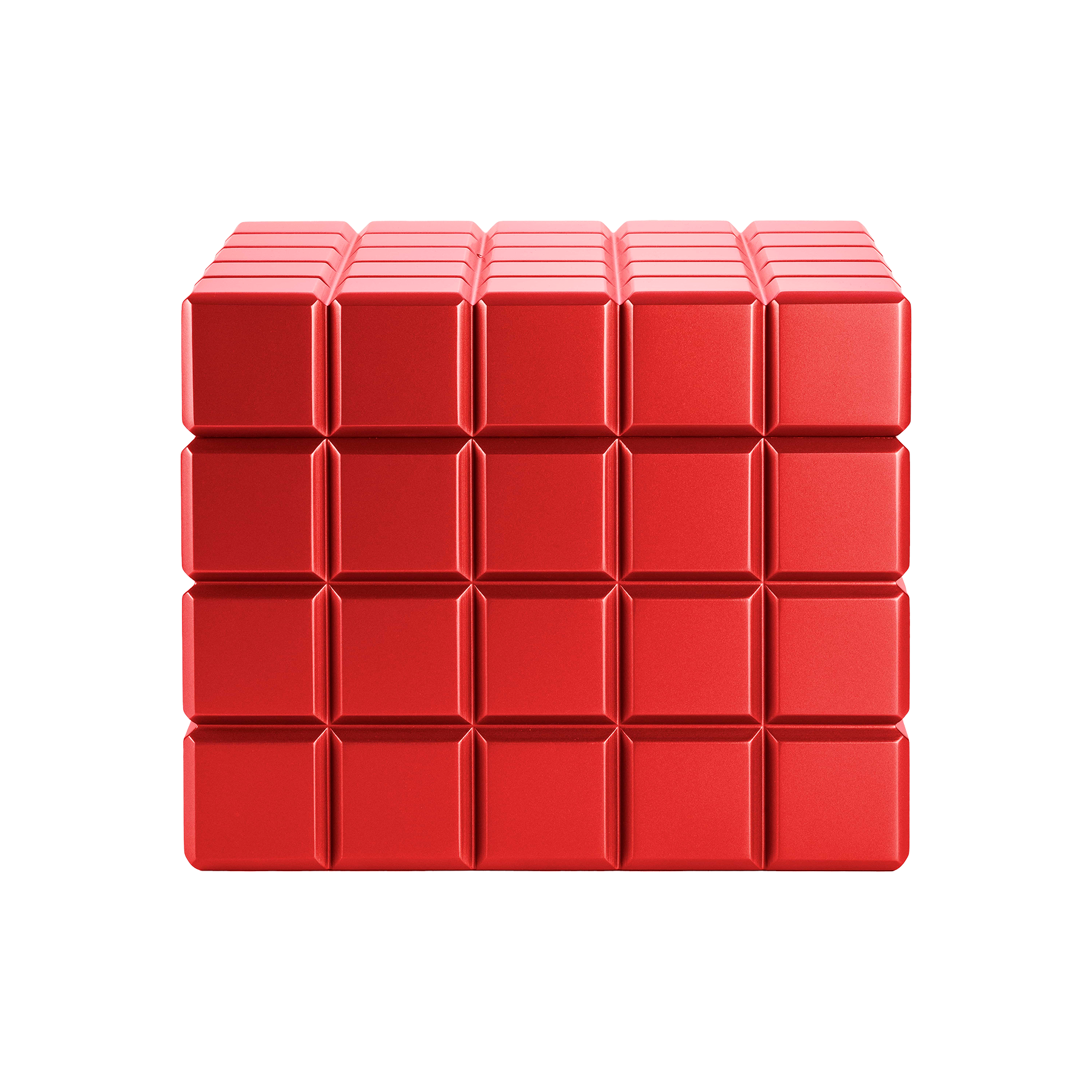 Colibri Heritage Humidor Puro Kutusu Cube Mat Kırmızı 80's