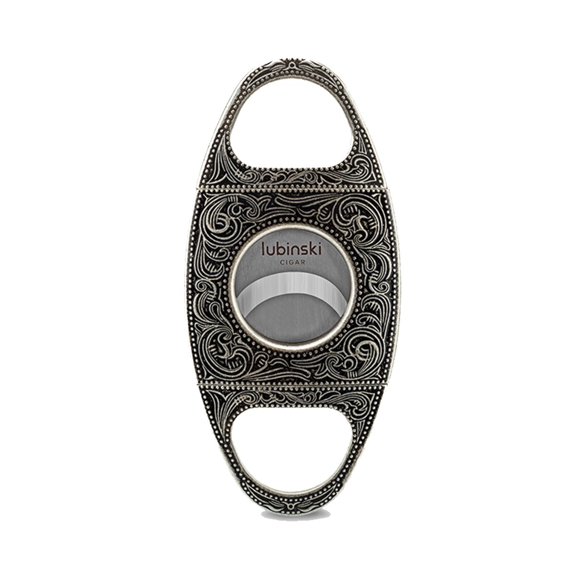 Lubinski Metal Puro Kesici Lazer Bıçak Kabartma İşlemeli Black (60Ring)