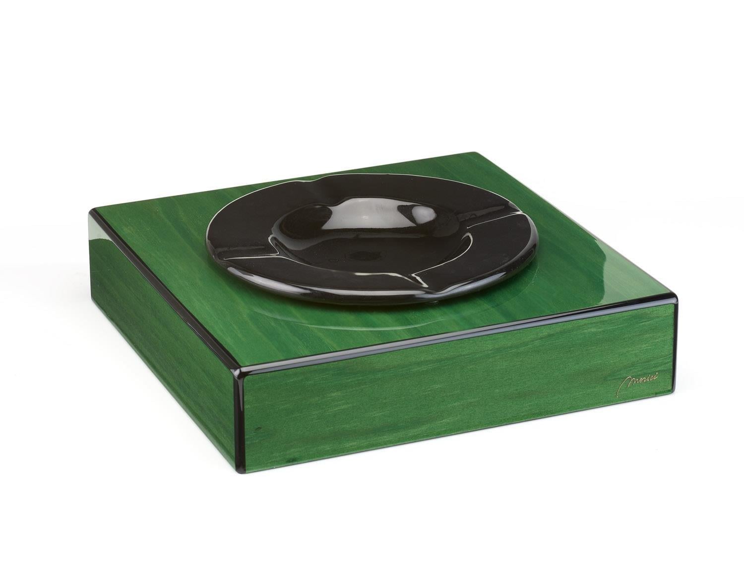 Morici Collection Italy Handmade Puro Küllük - Roma Collection- Green Veined
