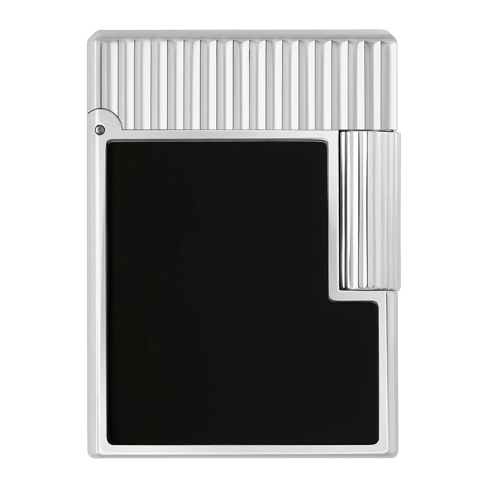 S.T. Dupont Ligne 1 Çakmak Black Silver 14121