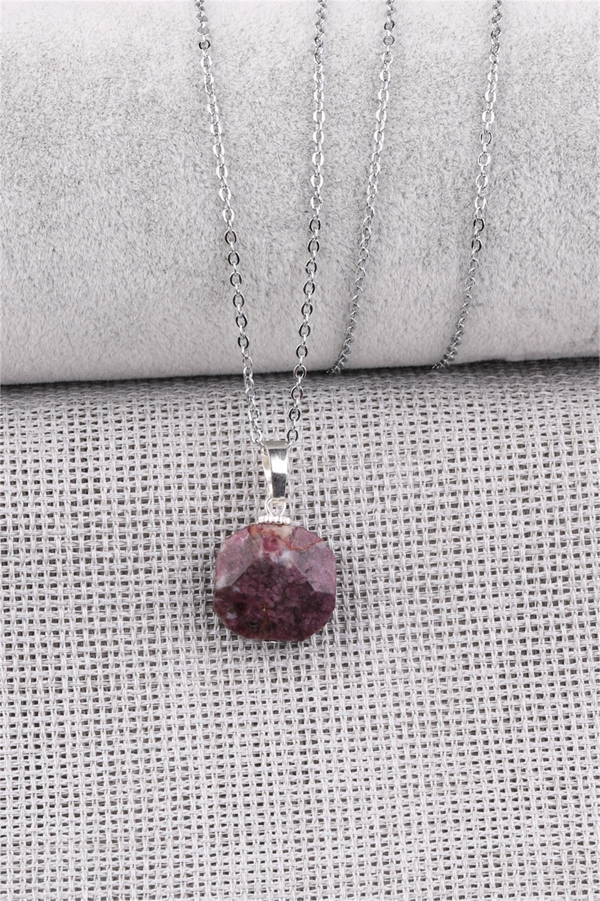 Turmalin Doğal Taş Kolye