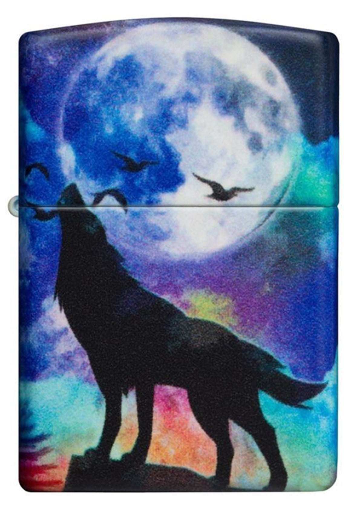 Zippo Colorfull Wolf Design Çakmak