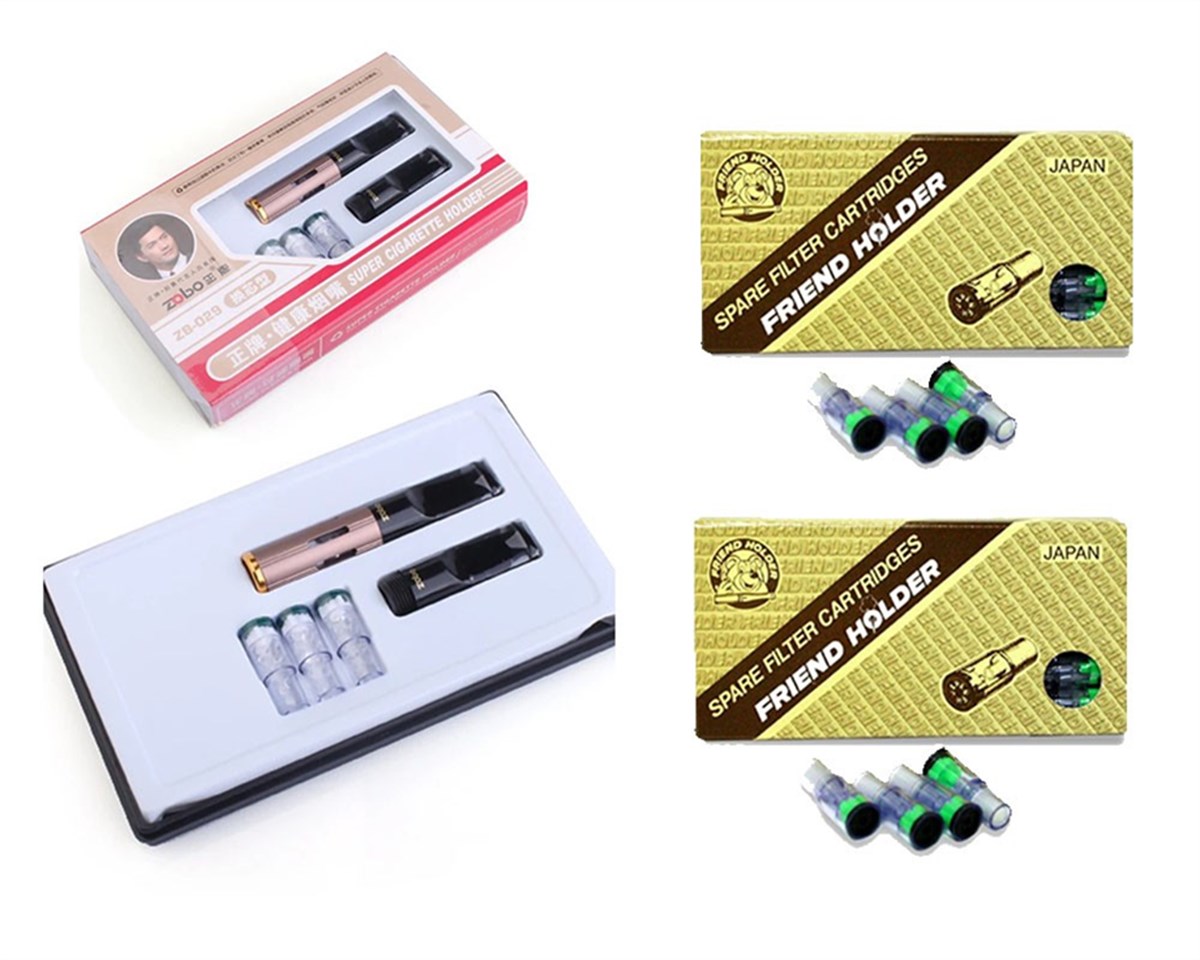 Zobo Sigara Ağızlığı Bakır 2x Friend Holder(İkame Ürün) SET | Purocum