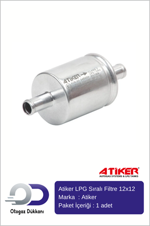 Atiker LPG Filtresi 12x12